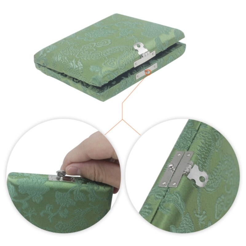 HK.LADE Motif Dragon En Bois Hautbois Roseau Cas Boîte De Support Pour 6 pièces Hautbois Anches