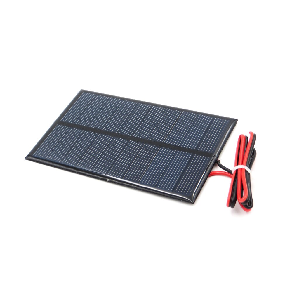 1pc x 5V 250mA with 30cm extend wire Solar Panel Polycrystalline Silicon DIY Battery Charger Small Mini Solar Cell cable toy