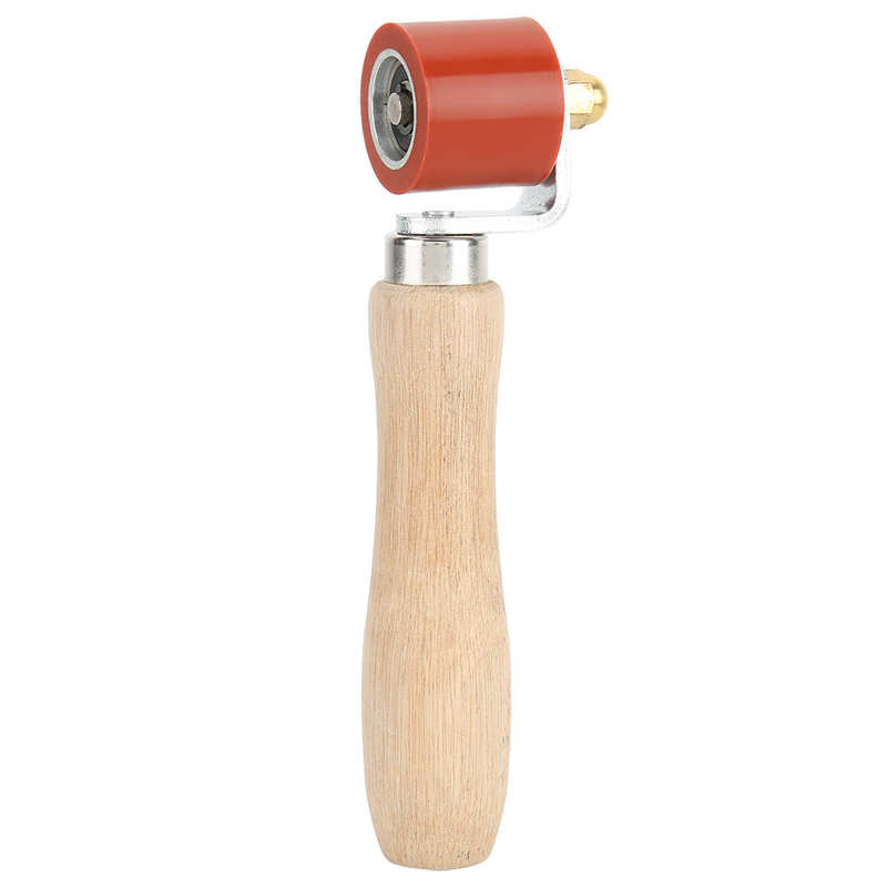 40mm Silicone Hand Pressure Roller High Temperature Resistant Welding Tool Silicone Pressing Roller: 28mm Red