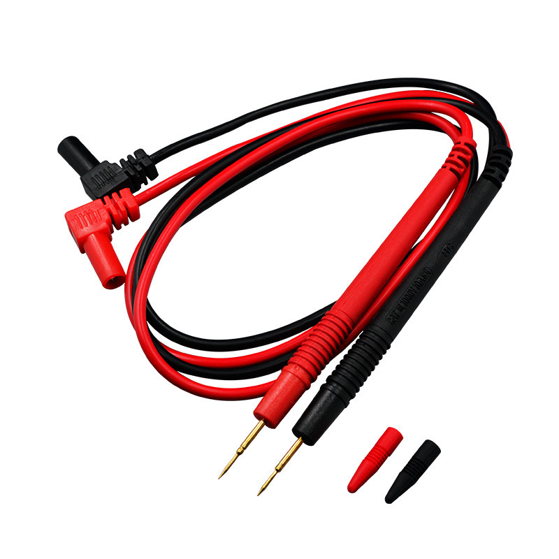 DIDIHOU 1 Pair 1000V 10A Needle Tip Probe for Universal Digital Multimeter Multi Meter Test Pin Wire Pen Cable 80cm