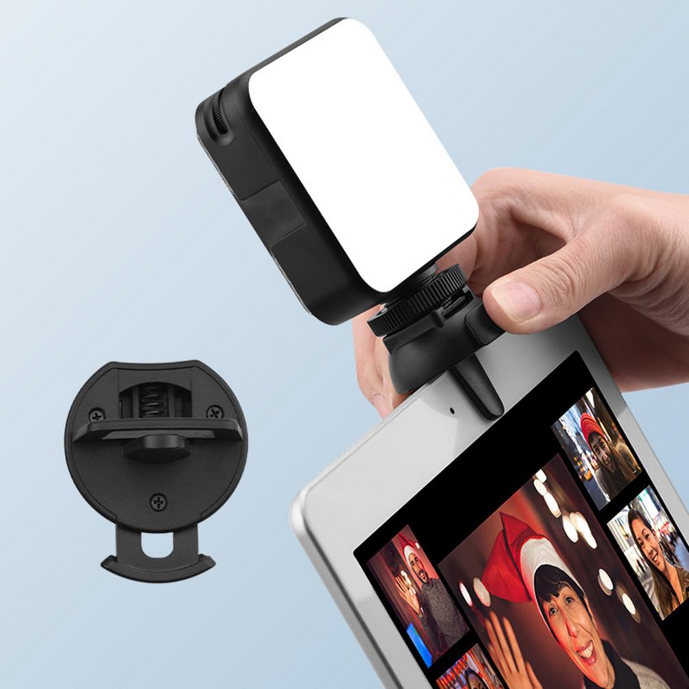 Fill Light Adjustable Rechargeable Plastic Photography Lighting Meeting Lamp Chargable Photography Lighting Video Clip Fill Lamp