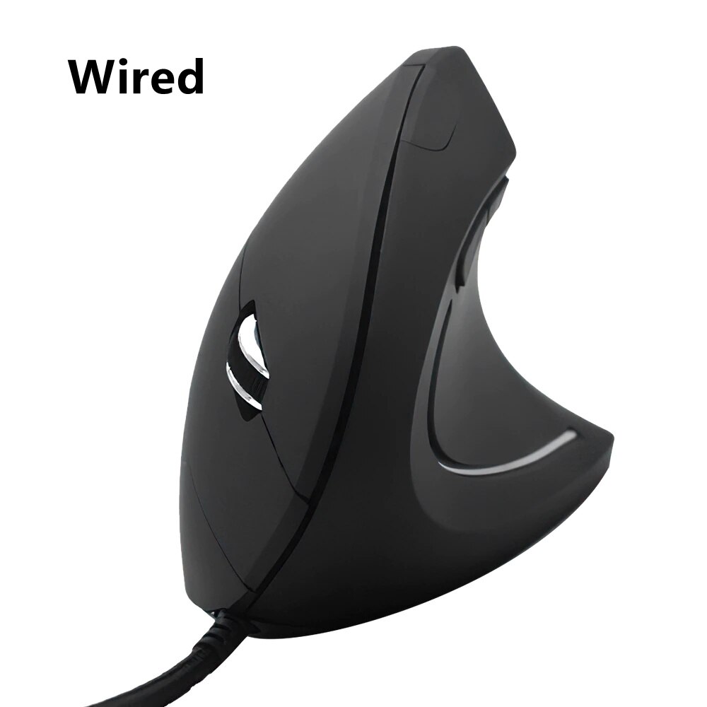 Ergonomic Vertical Mouse USB Plug Wired Right Hand Computer Gaming Mice 1.8m linelength Optical Mouse Gamer Mouse For Laptop PC: Wired