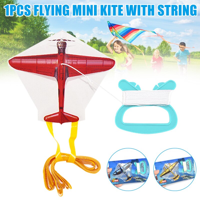 Mini Kites Plane Kites MicroKite Mini 3.54 Inch H x 4 Inch W Plastic Kite M09