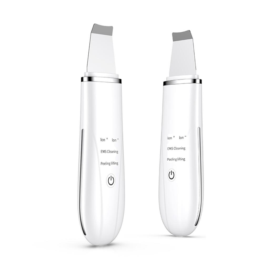 Ultrasonic Facial Skin Cleaner Shovel Machine Peeling Shovel Machine Remove Blackhead Pore Cleaner Face Skin Clean Scrubber: Default Title