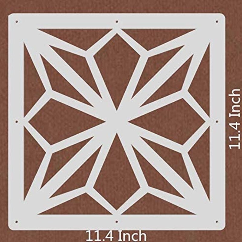 White Hanging Room Divider,12Pieces Wood-Plastic DIY Panel Screens Partition Wall Dividers Room Decoration Biombo 11.4x11.4 Inch