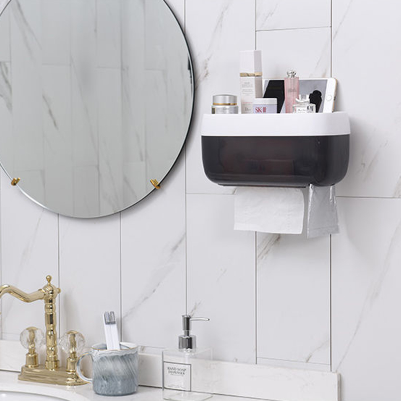 Eenvoudige Wc Tissue Doos Hoge Capaciteit Handige Duurzaam Huishoudelijke Adhesive Carton