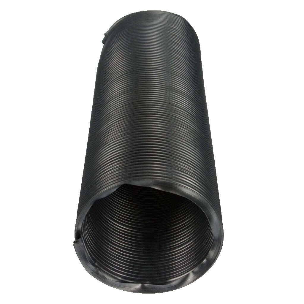 Black 75mm 3" Multi Flexible Cold Air Intake Duct Inlet Pipe Hose Tubes