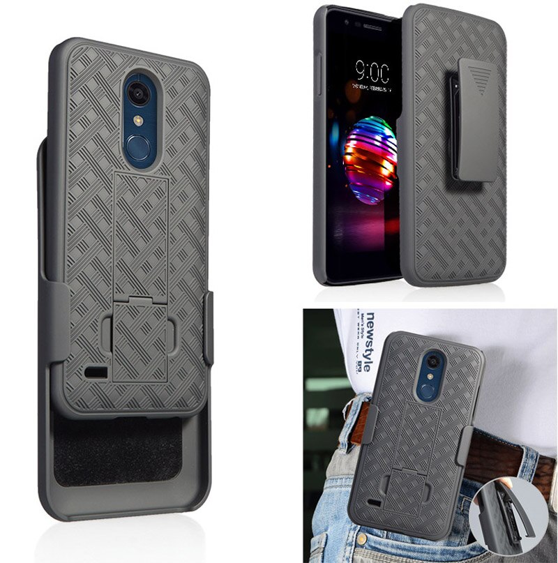 Business Man Waist Belt Clip Holster Running Sports Case For LG stylo 4 Stylo 5 Stylus 5 Phone Hard Back Case