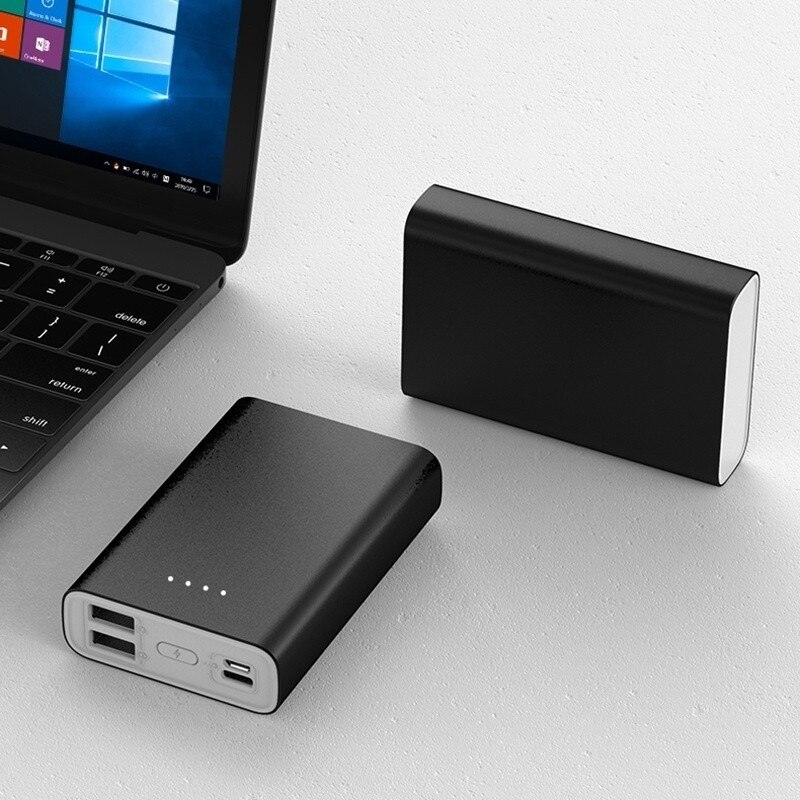 Mini batterie externe Portable de grande capacité 80000mAh, avec lampe de poche, 2usb, charge rapide, batterie externe pour IPhone Xiaomi Samsung