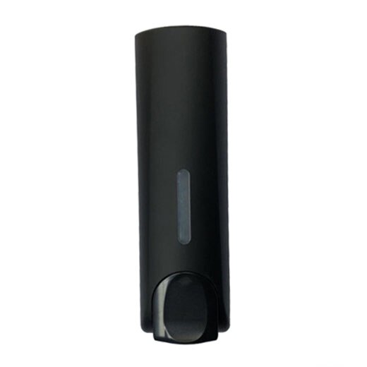 Badkamer Douche Dispenser Wall Mounted Zeep Gel Shampoo Conditioner Container Set Handpers Zeep Flessen: black-1