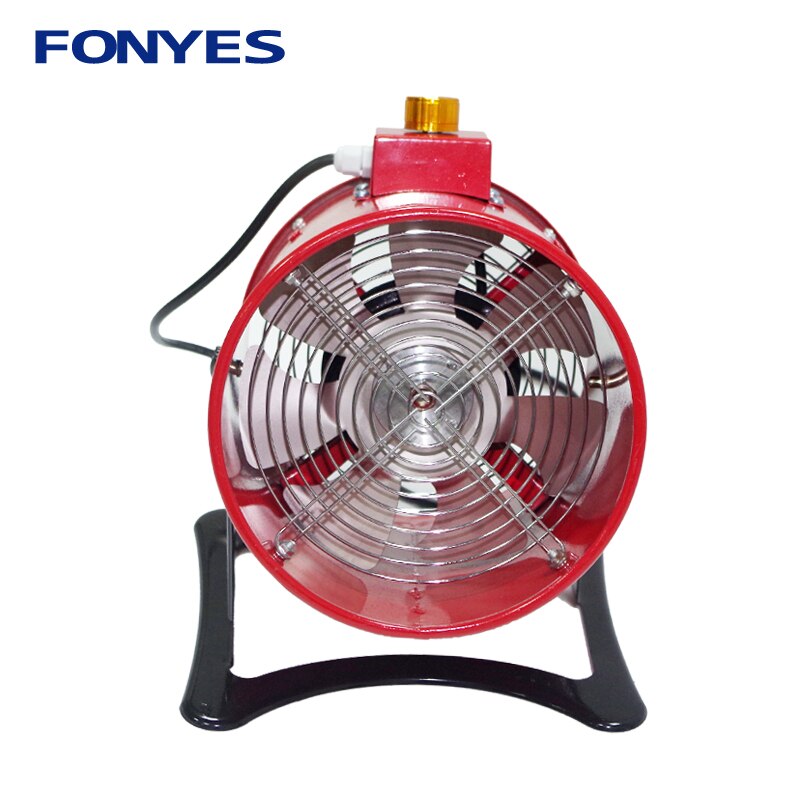 8" axial ventilation fan mini metal standing fan desk blower high speed ventilator table portable exhaust fan 200mm 220V