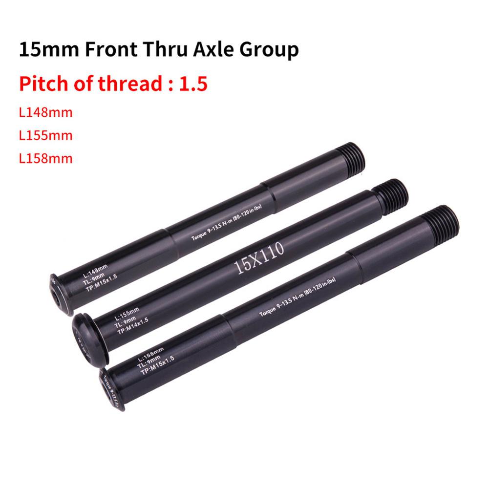 Bicycle Rear Hubs Tube Shaft MTB Road Bike Quick Release Thru Axle Skewers