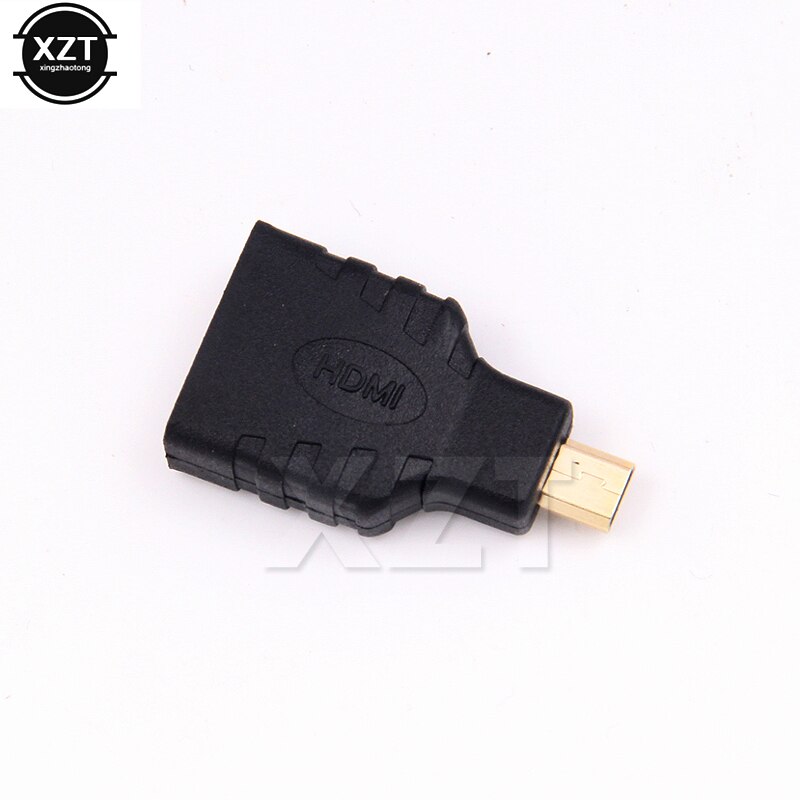 3 stks Zwart Micro HDMI adapter man femal adpater voor HDTV Converter