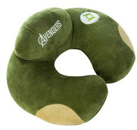 1 PC U vorm geheugen reizen kussen upgrade memory foam kussen massager trage rebound spons geheugen nul druk Cervicale OU 028: green