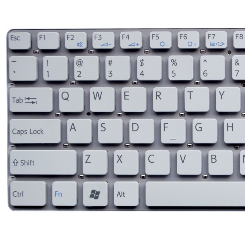 GZEELE English laptop keyboard For SONY CW CW16EC CW18FC CW26EC CW28EC CW2S3C CW2S6C white keyboard US without frame replace