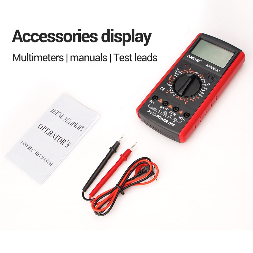 Digital Multimeter Esr Meter Testers Automotive Electrical Dmm Transistor Tester Electrical Peak Tester Meter Capacitance Meter