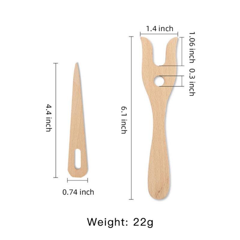 Houten Handgemaakte Y Naald Kinderen Diy Handgemaakte Producten Houten Vork Breien Accessoires Weefgetouw Naaien Ambachten Supplies