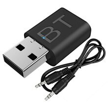 2 In1 USB Wireless Bluetooth Adapter 5.0 Transmiter Bluetooth For Computer TV Laptop Speaker Headset Adapter Bluetooth Receiver