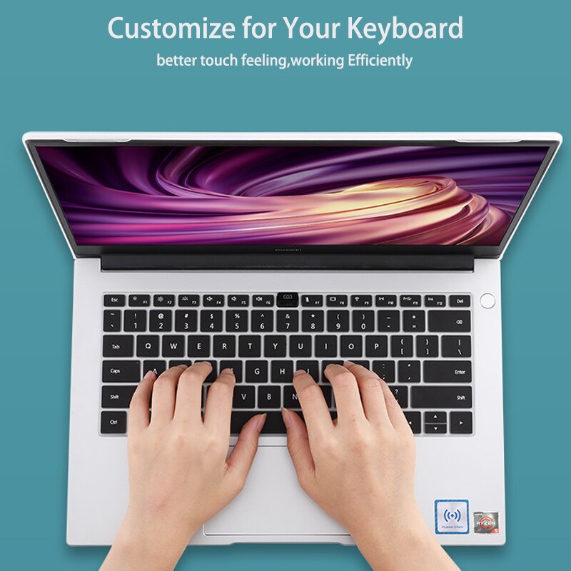 Silikon Tastatur Abdeckung für Huawei MateBook 13 14 XPro D14 D15 Laptop Notizbuch Protecter Haut Film für MagicBook 14 15