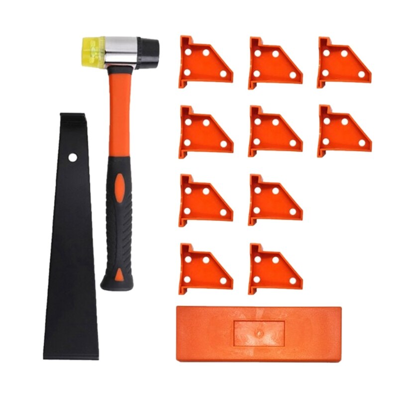 Herramientas para suelos laminados, Kit de instalación de suelos de madera laminada, juego de herramientas para suelos laminados, herramientas de instalación de suelos de mazo