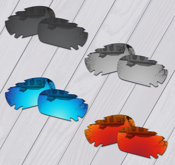 EOS Polarisierte Verbesserte Ersatz Linsen für Oakley Kieferknochen entlüftet Sonnenbrille-Mehrere Wahl