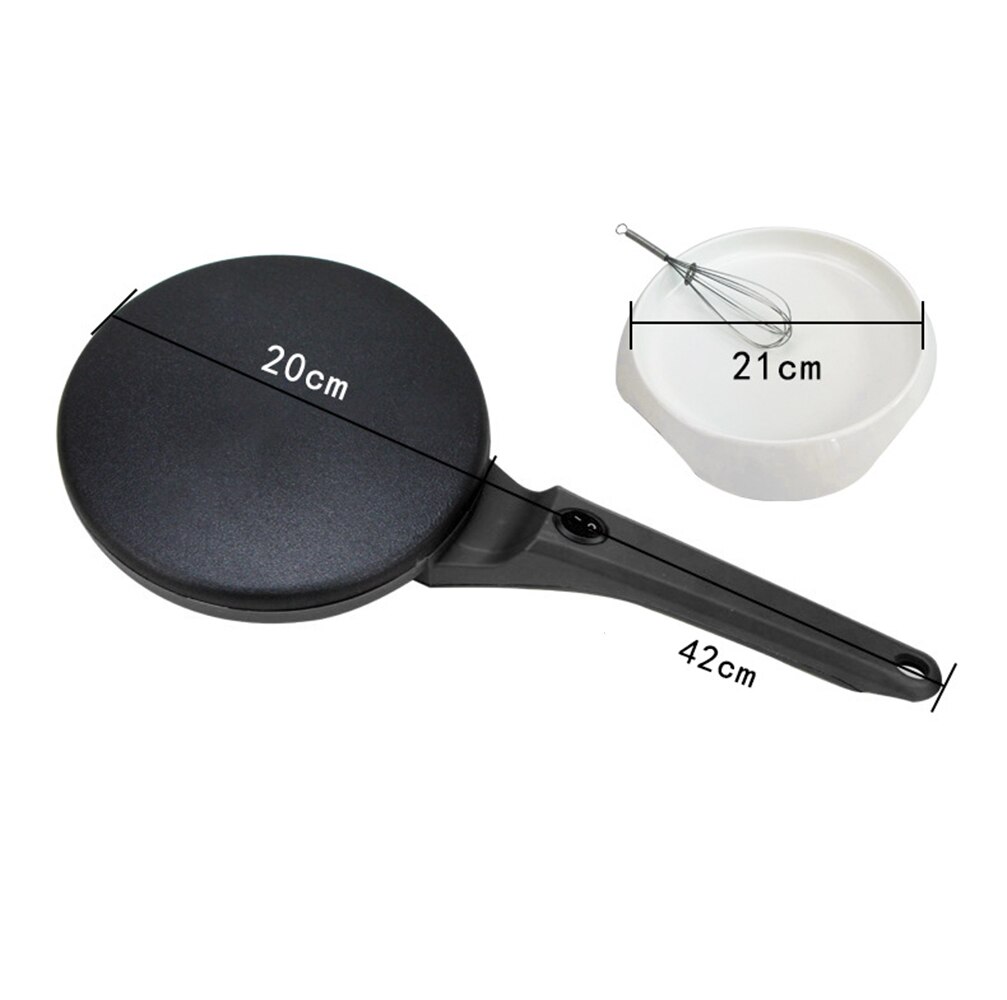 Non-stick Electric Crepe Pizza Maker Pancake Machine Griddle Baking Pan Cake Machine Kitchen Cooking Tools AU Plug 3pcs/set