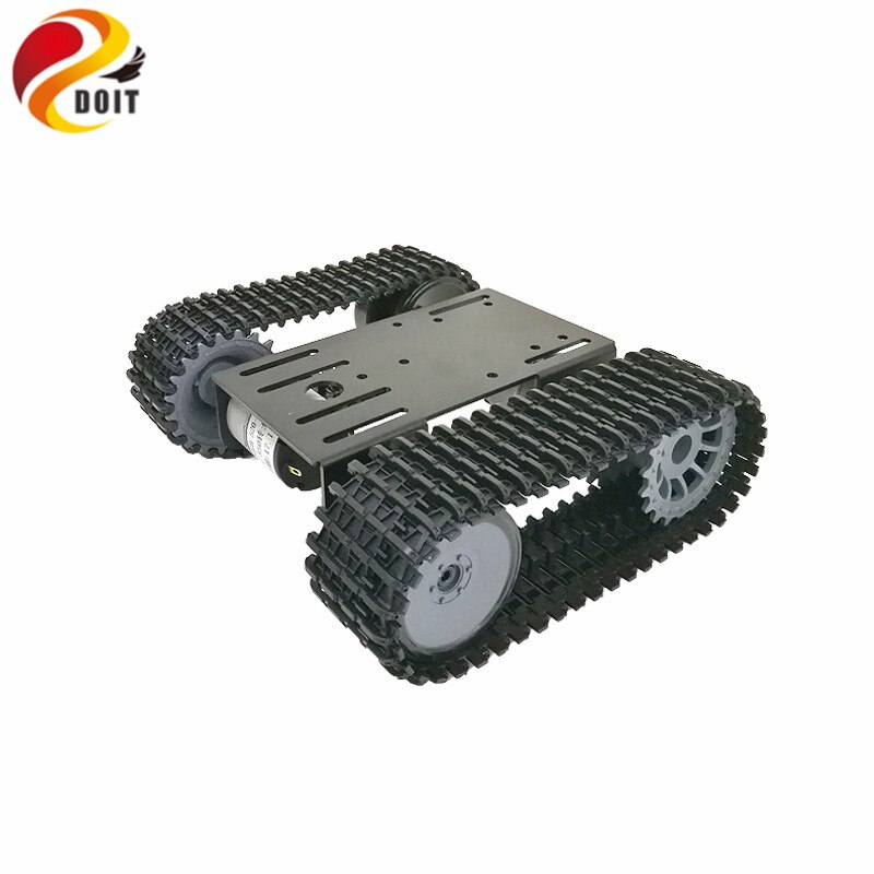 mini TP101 Smart Tank Chassis Tracked Chassis Remote Control Platform with Dual DC Motor for DIY Arduino