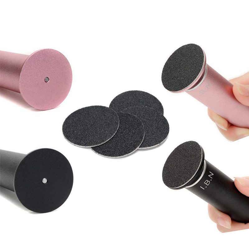 60 stuks vervangende schuurpapierschijven voor de elektronische voetvijl en eeltverwijderaar