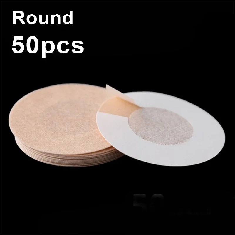 Niet-geweven onzichtbare tepelpasteitjes Borstlift Tape Overlays op BH Stickers Borst Eenmalige tepelhoezen Pads Accessoires: green