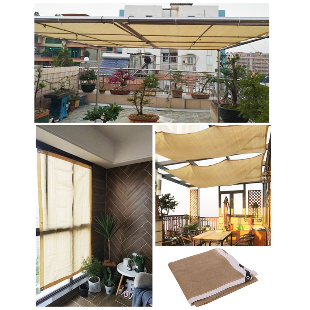 Hdpe 90% Zon Blok Tuin Netting Mesh Voor Balkon Tuin Villa Achtertuin Zon-Schaduw Netto Planten Beschermen