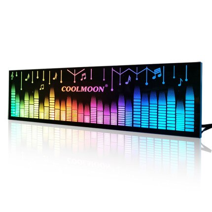COOLMOON Computer Case RGB Decoration LED Srip / PSU Panel / Fan Cover / GPU Support / RGB Controller 5V ARGB