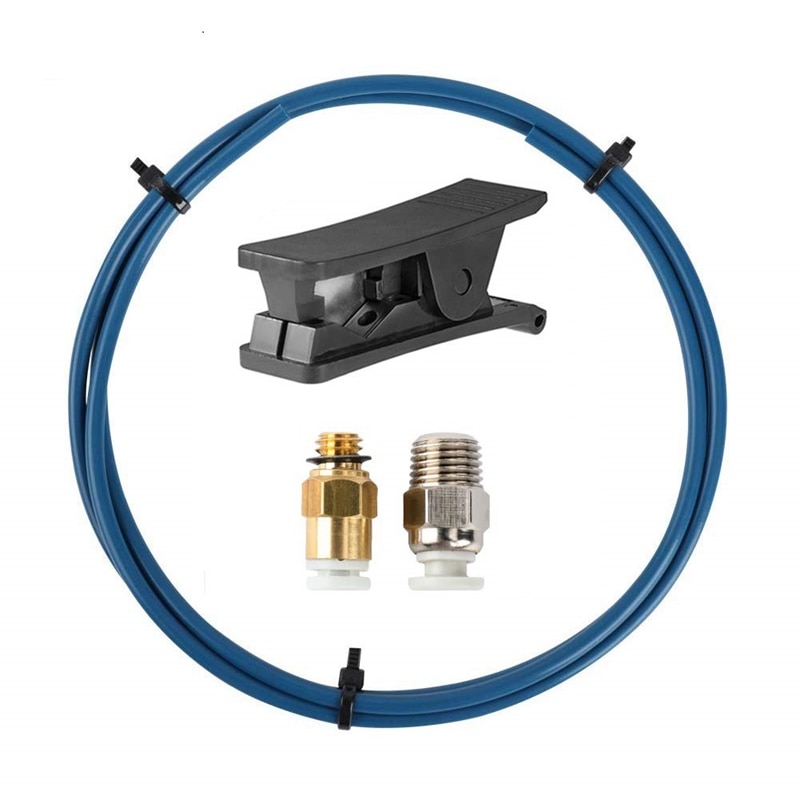 Für Steinbock PTFE Bowden Schläuche XS Serie 1M und Rohr Cutter für 3D Drucker 1,75mm Filament mit PC4-M6 und PC4-M10 Fitting