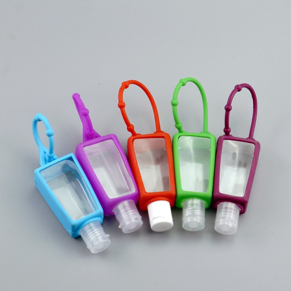 12Pcs 30ml Child Hand Sanitiser Travel Bottles Portable Hand Sanitizer Bottle Leak Proof Liquid Containers