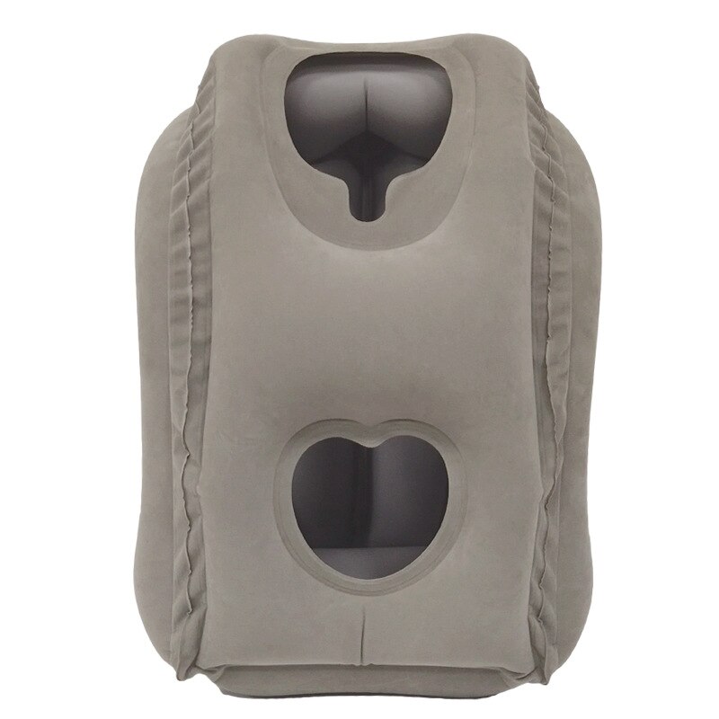 Almohada inflable cojín de aire almohada de viaje reposacabezas soporte para la barbilla cojines para avión Coche Oficina descanso cuello almohadas de siesta