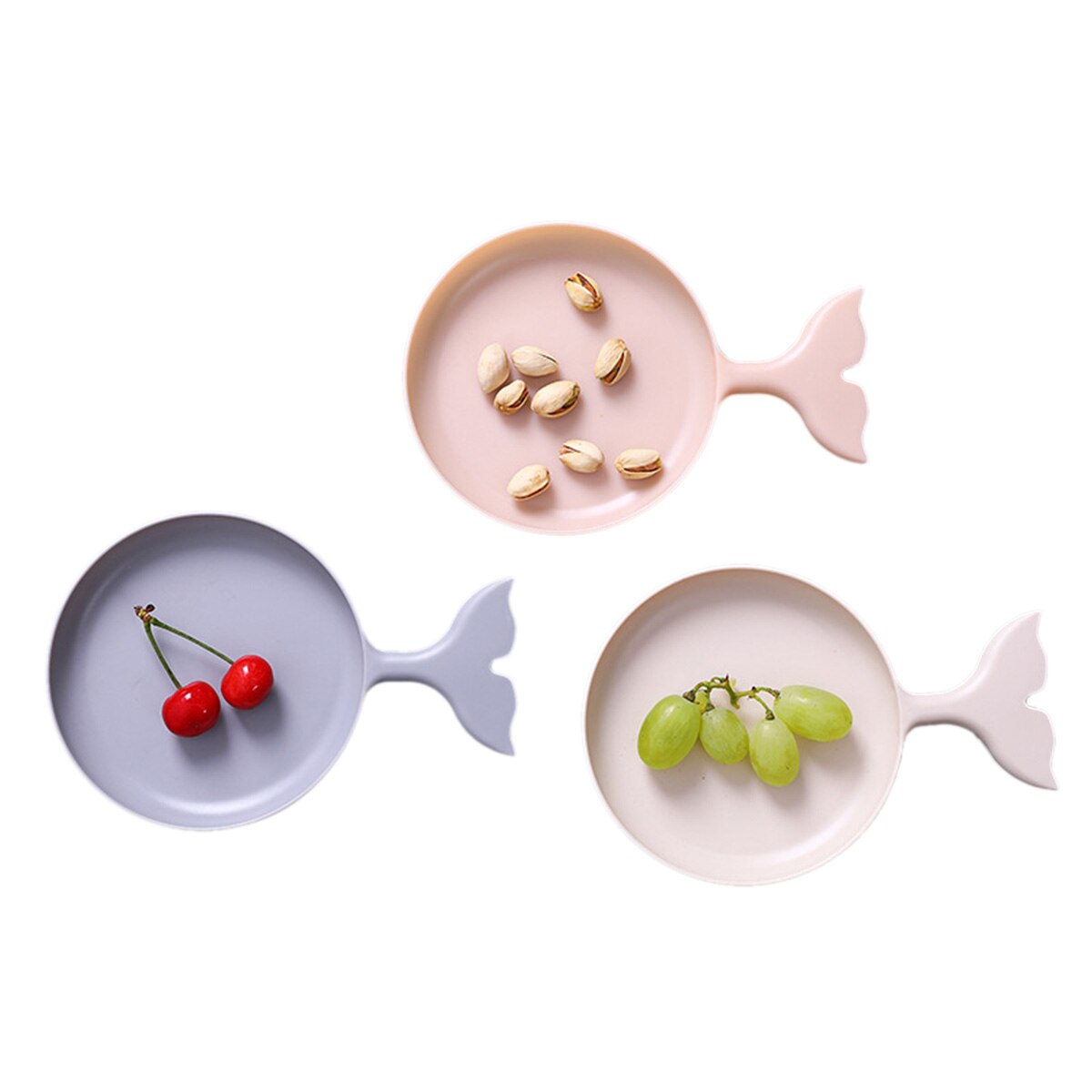 Kleine Fisch Geformt Obst Platte Hause Kreative Snack Nachtisch Schälchen Nette Getrockneten Nüsse Platte Melone Samen Platte