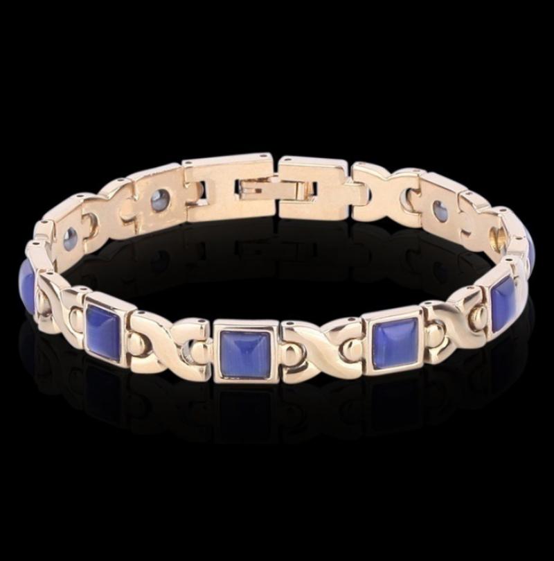 Persoonlijkheid Gezondheid Energie X-Vormige Opal Armband Voor Vrouwen Gezondheid Magnetische Armband Sieraden
