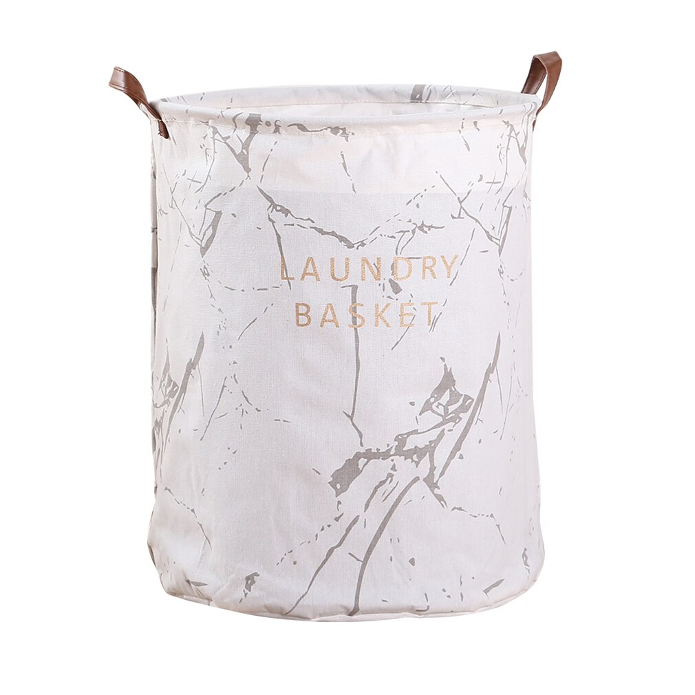 Folding Laundry Basket Round Storage Bin Bag Large Hamper Collapsible Clothes Toy Basket Bucket Organizer Large Capacity: 11