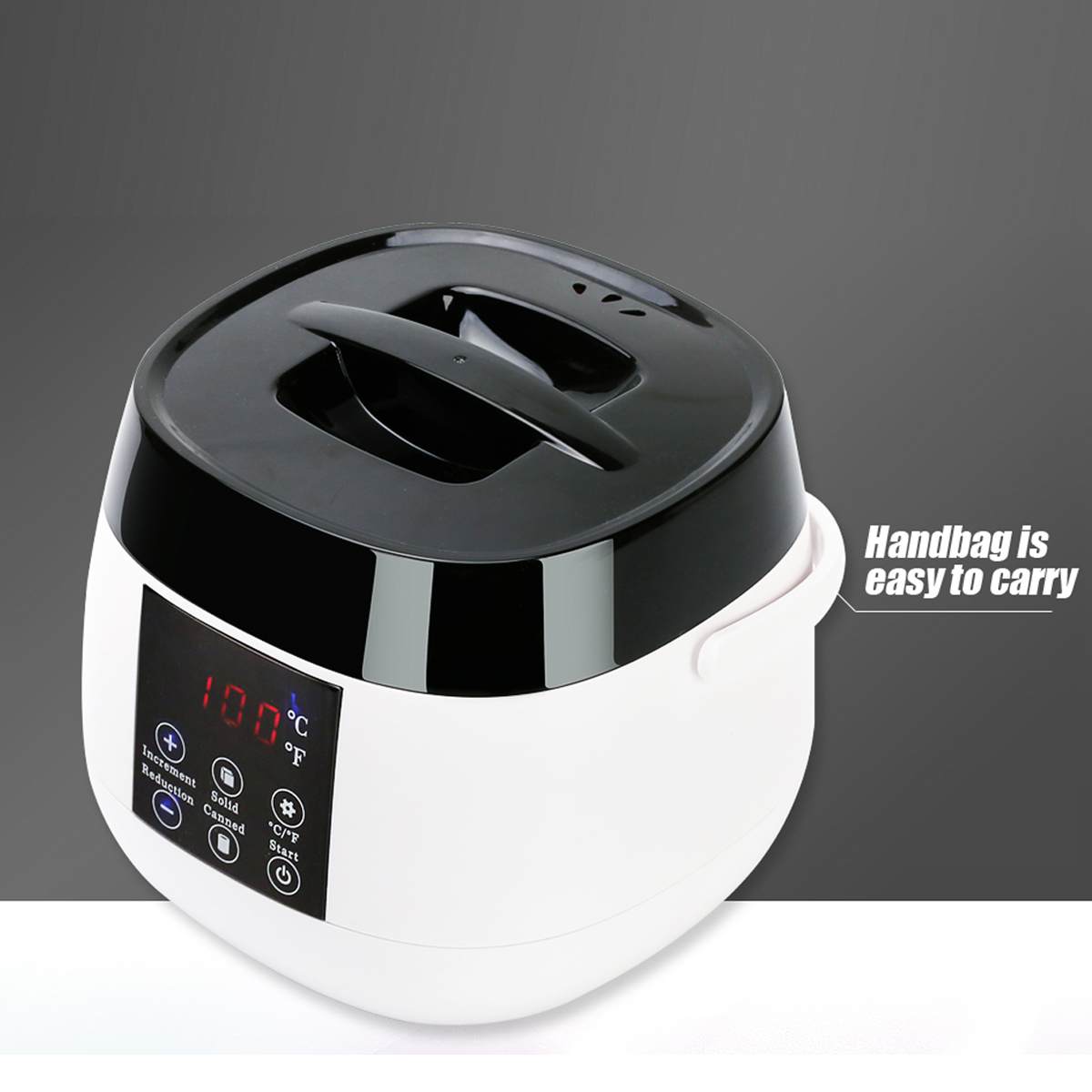 500ml 100W pantalla Digital de temperatura controlada máquina para derretir cera de depilación cera-máquina de fusión rápido calentador