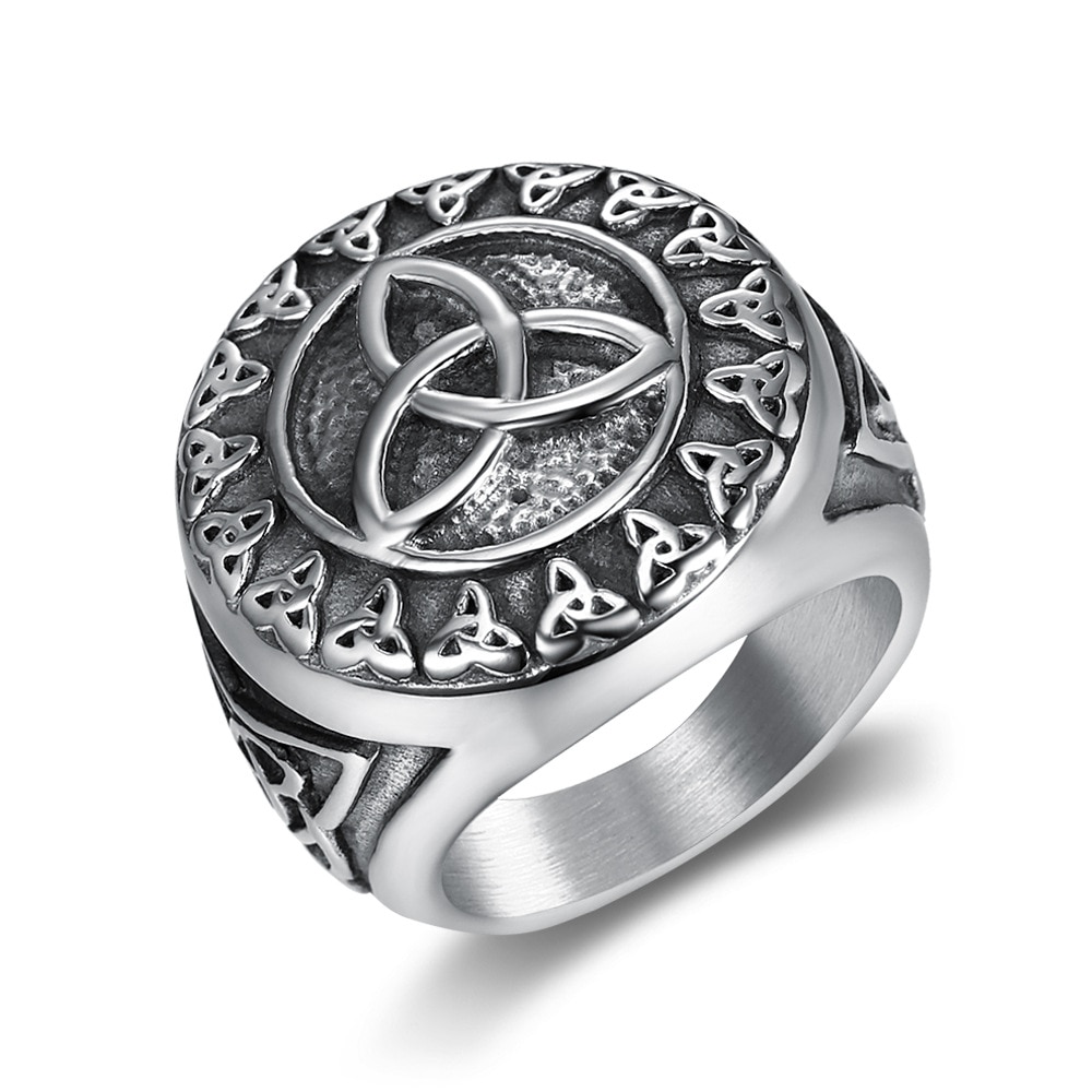 Viking Valknut Pirate Compass Norse Scandinavian Text Symbol Men
