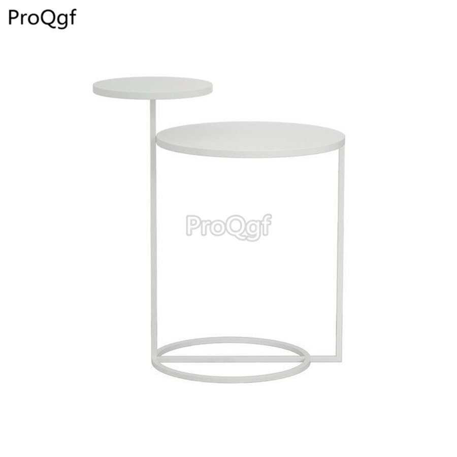Prodgf 1 Set Modern Tea Shop Sofa Side Table: 2