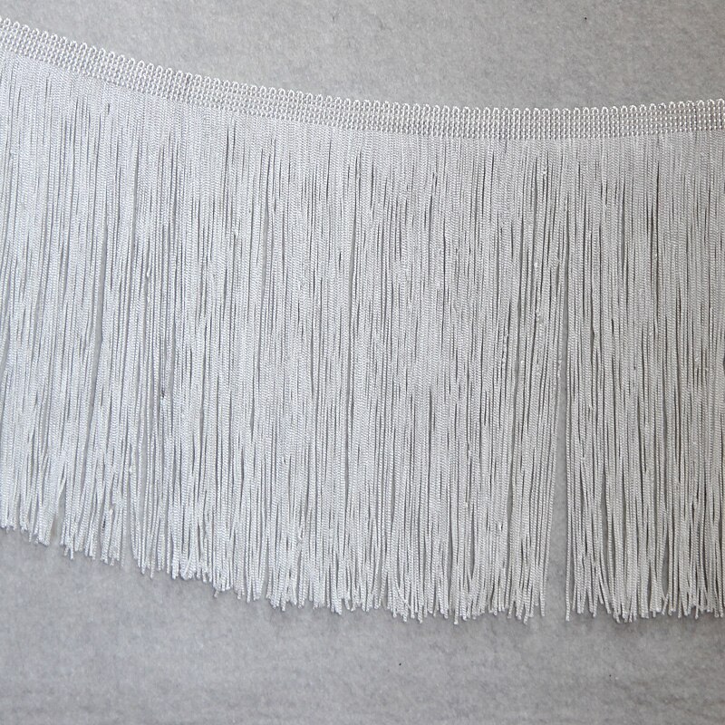 Longueur 1m largeur 10cm bricolage gros gland longue chaîne frange glands coupe dentelle rideau accessoires vêtements Textiles
