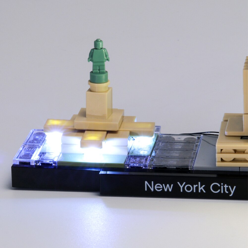 Adults Hand Eye Coordination Intelligence Development Multifunction LED Light Up Kit Easy Install 21028 Architecture