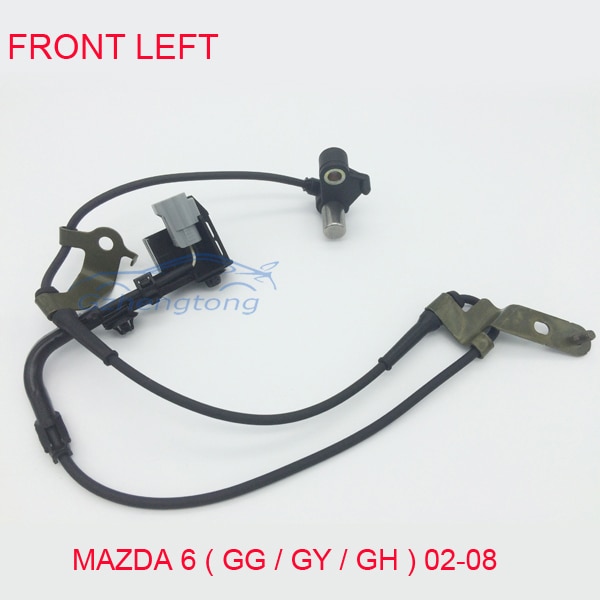 Frente de Esquerda ABS Da Roda Sensor De Velocidade para Mazda 6 (GG/GY/GH) Station Wagon Estate 2002-2008 GJ6A-43-73XA Hatchback/B/C/D/E
