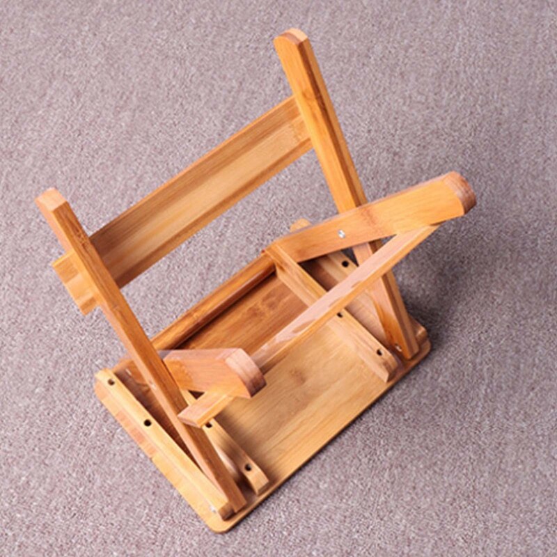 Solid Wood Fold Stool Portable Household Solid Trojan Mazar Outdoor Fishing Chair Small Bench Stool Square Stool