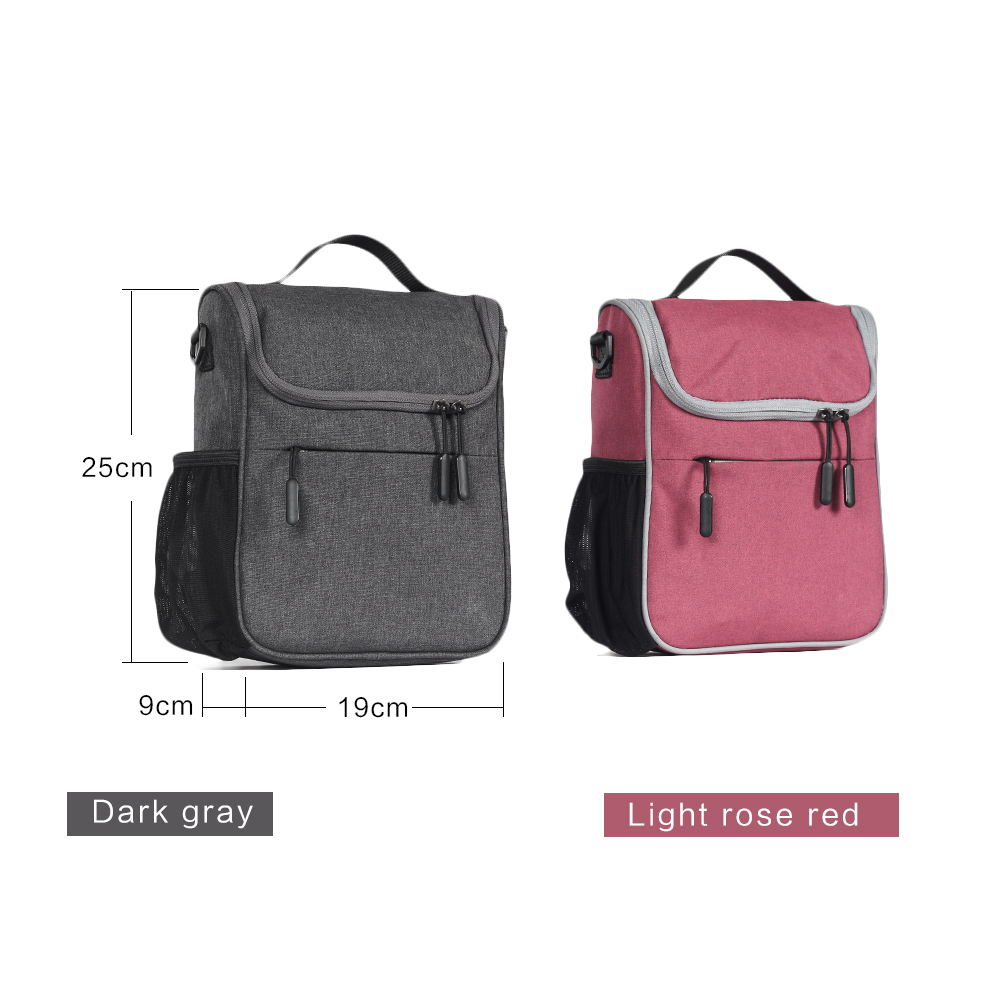 Handlebar Bag 5L Large Capacity Waterproof Road Bike Front Bicycle Pocket Backpack Tube Adjustable Outdoor Cycling Camping Bags