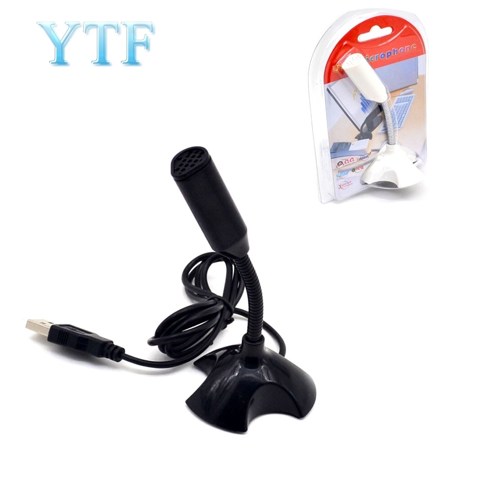 1pcs USB Microphone for Raspberry Pi 2 3 Model B Mic Portable With Holder Free Drivers Black