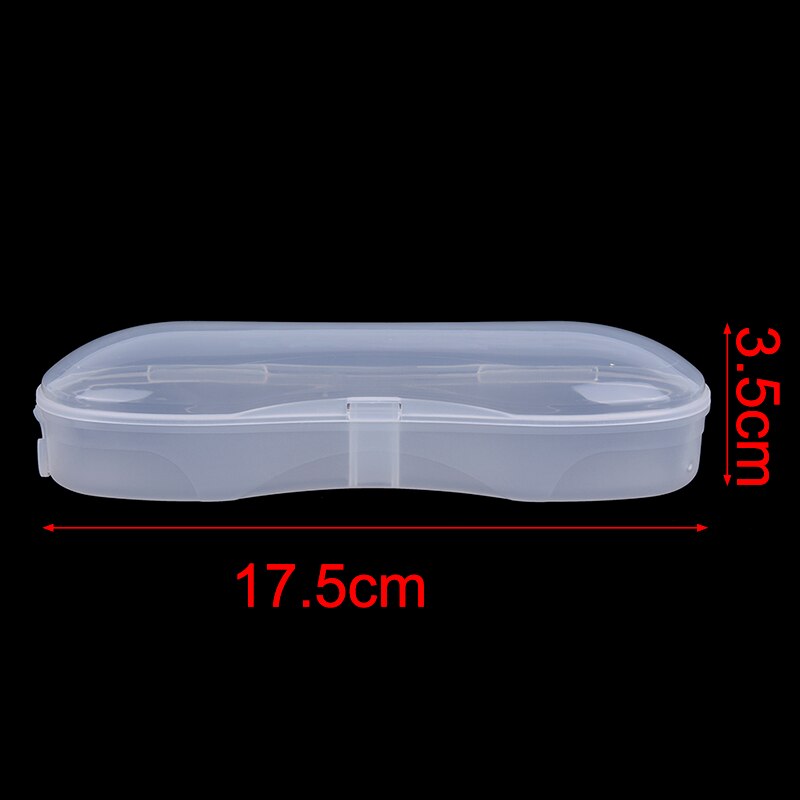 Caja de embalaje para gafas de natación, estuche de plástico transparente, protección antivaho, impermeable, portátil, Unisex, 1 ud.: K50