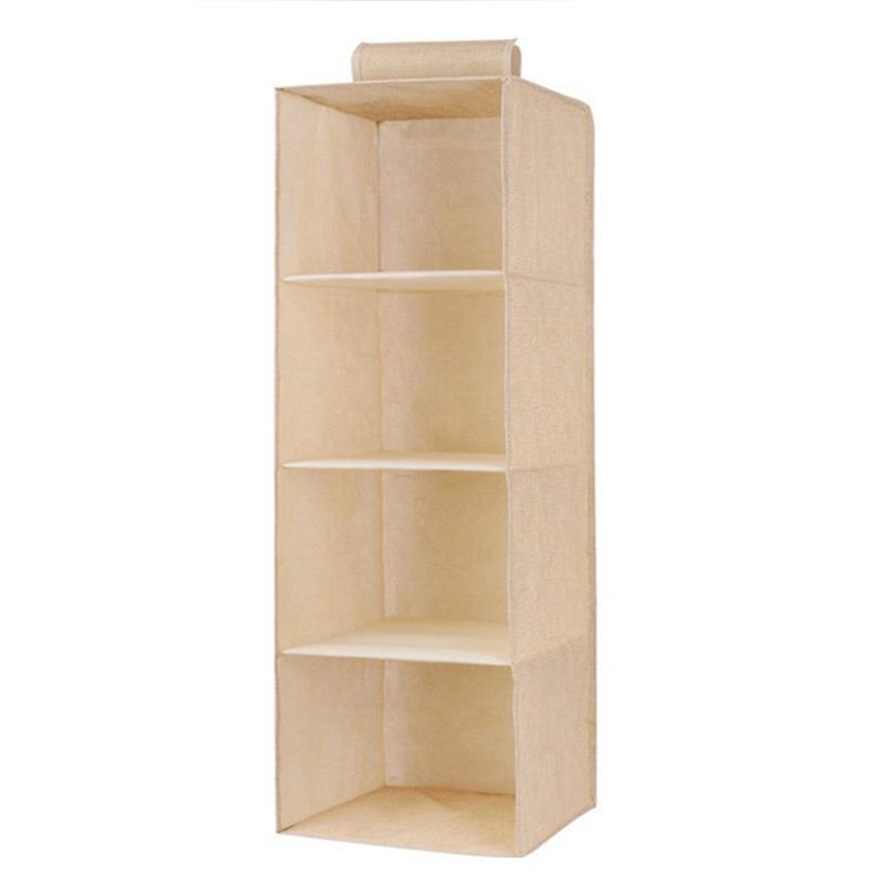 Katoen Kast Garderobe Kast Organizer Opknoping Pocket Lade Kleding Opslag Kleding Home Organisatie Accessoires Benodigdheden: 2