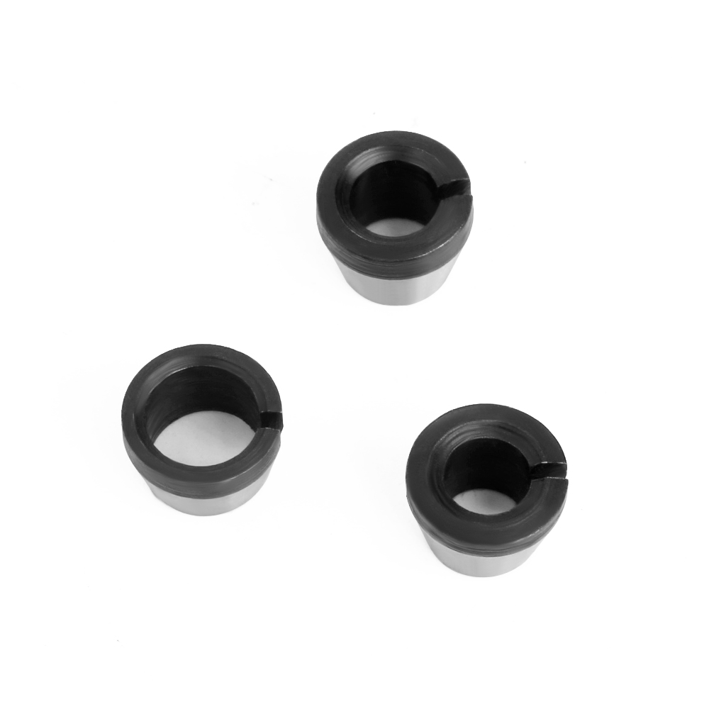 Lavie 2 stk sett 6mm or 6.35mm or 8mm spennhylse chuck med mutter gravering trimme maskin elektrisk overfres fres tilbehør