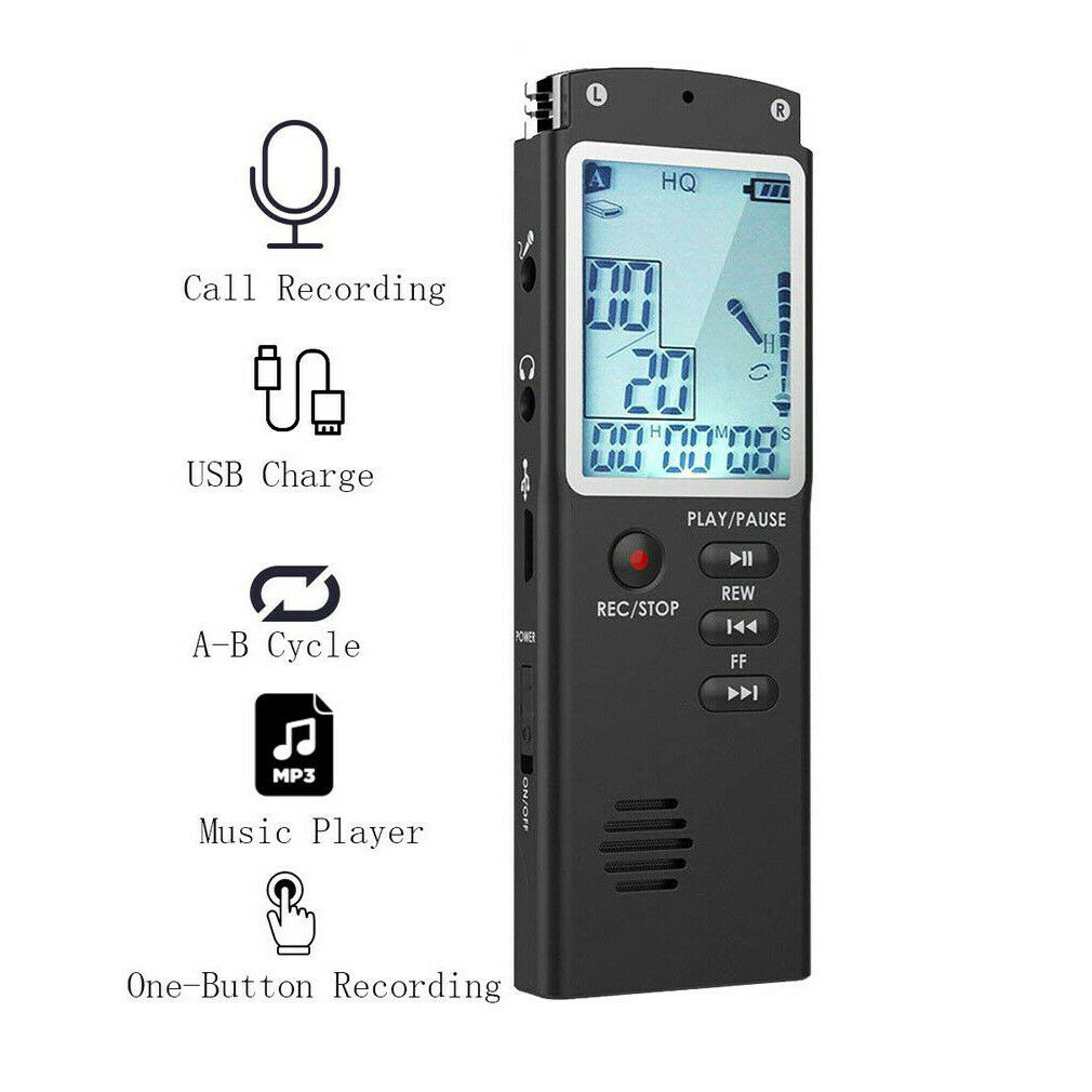 8 GB/16 GB/32 GB Voice Recorder USB Professionele 12 Uur Dictafoon HD Mini Digitale Audio Recorder geluid Pen Met WAV MP3 Speler